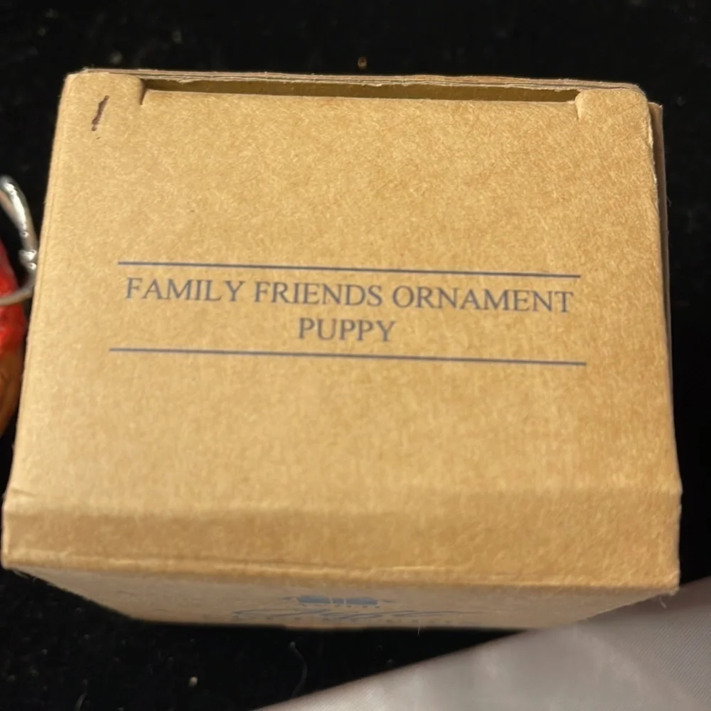 Avon Vintage Collectible “Family Friends Ornament Puppy” by Tom O’Brien for Avon